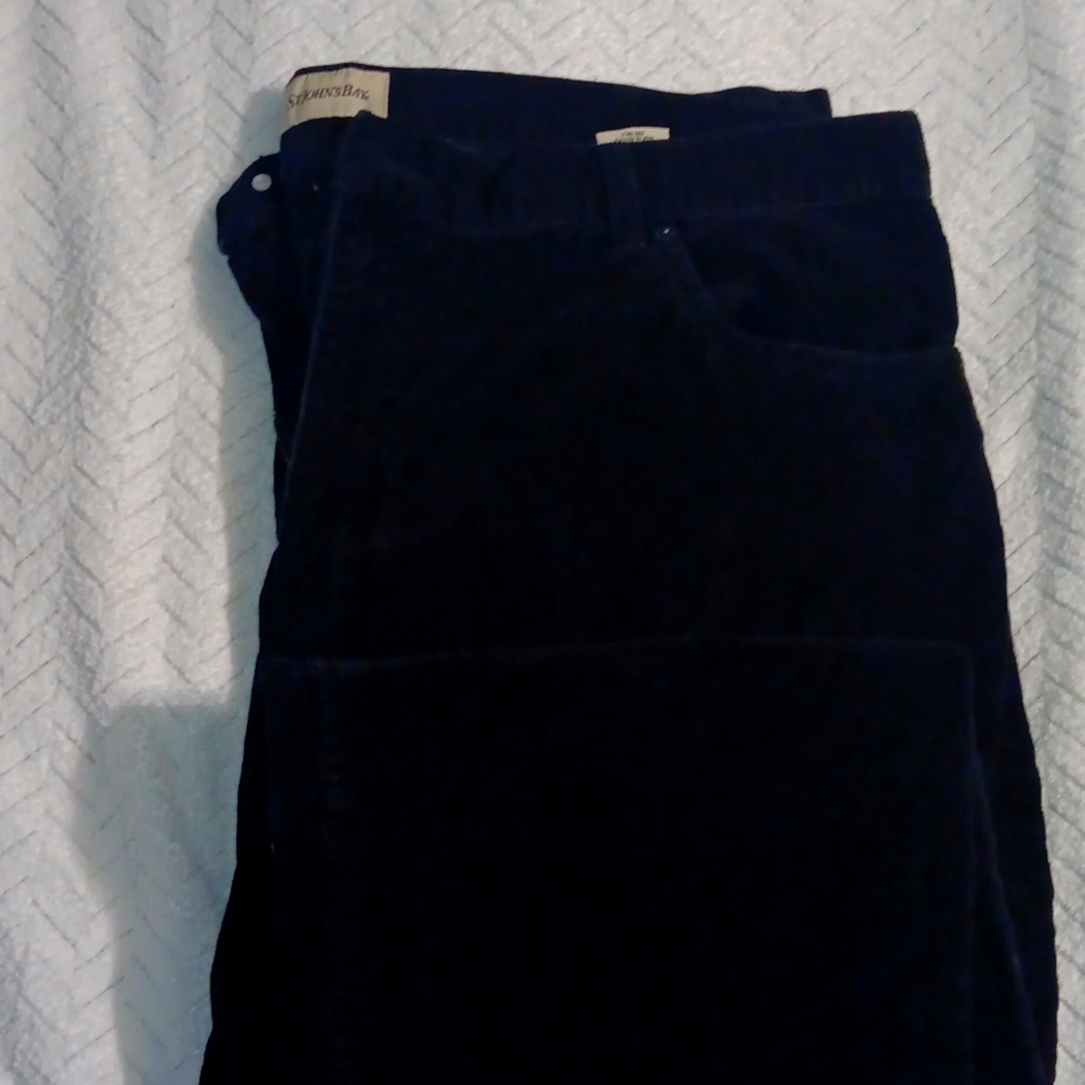 St John's bay corduroy pants